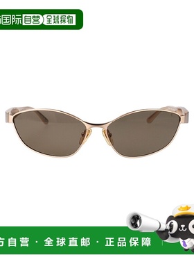 BALENCIAGA 女士眼镜 BB0356S002 CO 绿色 几何框太阳镜