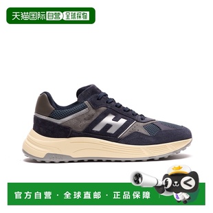 HOGAN 男士运动鞋 HXM5630FK70UY1846Y SS2026 蓝色