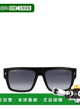 1h可退 DSQUARED2 男士太阳镜 ICON0003S80S9O SS2025 黑色