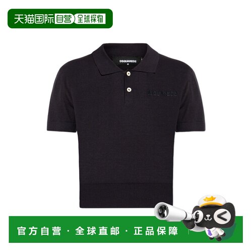 DSQUARED2 女士POLO衫 S75HA1399D13203477 SS2026短袖