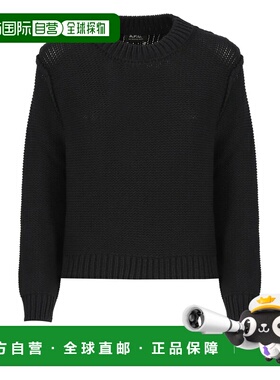 A.P.C. 女士针织毛衣 COHBDF23316LZZ CO 黑色 长袖毛衣