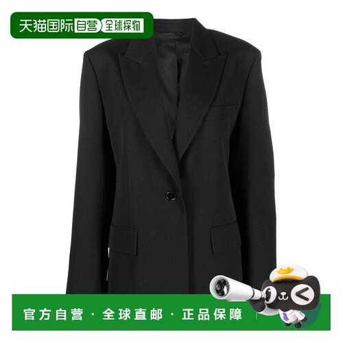 ACNE STUDIOS 男士西服 AH0241BLACK SS2023 黑色 Blazer外套西装