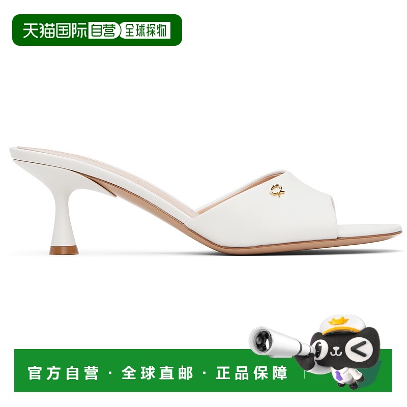1h可退 潮奢 Gianvito Rossi 吉安维托 罗西 女士 白色 Ascent 55