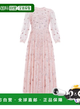 NEEDLE&THREAD 女士连衣裙 DGLS04RCR25PET AW2024