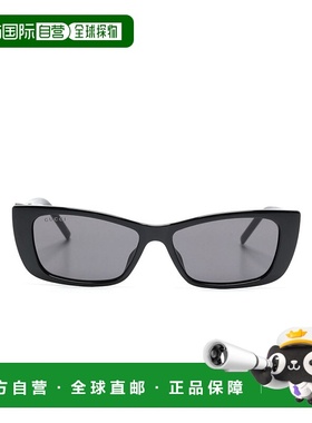 1h可退 GUCCI 男士眼镜 797291J16921012 AW2024 灰色古驰太阳镜