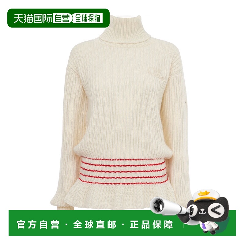 1h可退 CHLOÉ 女士针织毛衣 CH25AMP15575107 AW2025 花色 高领毛