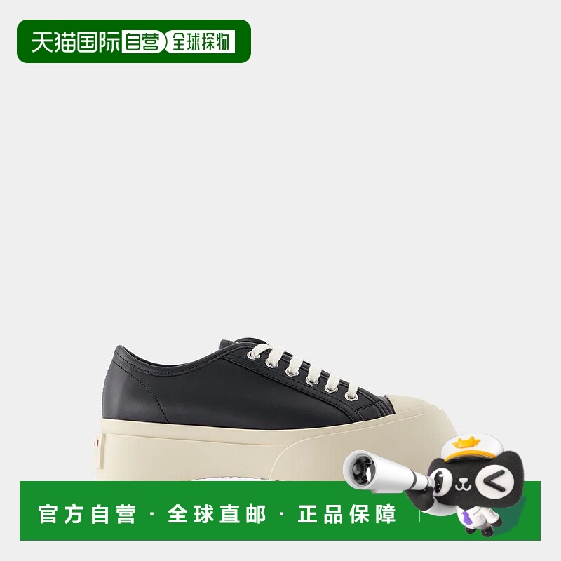 1h可退 MARNI 女士运动鞋 SNZW003020P7226 SS2025 黑色 Marni La