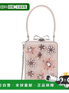 1h可退 潮奢 Self-Portrait 女士 Details 粉色全幅花朵金属感蝴