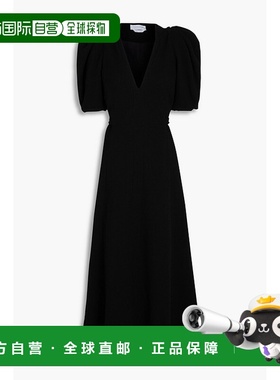 1h可退 潮奢 Gabriela Hearst 女士 Luz 褶裥羊毛绉中长连衣裙 12