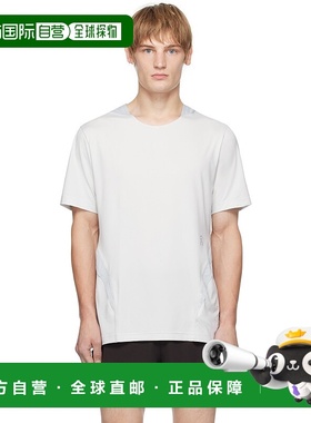 1h可退 潮奢 POST ARCHIVE FACTION 男士 灰色 On 联名 Running T