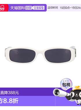 GUCCI 女士太阳镜 797277J16919012 AW2024 白色 GG1661S sunglas