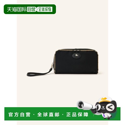 BURBERRY 男士手拿包 100307684313000 CO 黑色 MEDIUM Toiletry