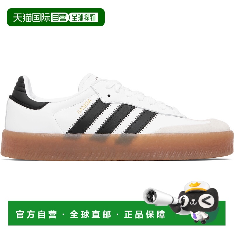 1h可退 潮奢 Adidas Originals 女士 白色 Sambae 运动鞋 JI1349