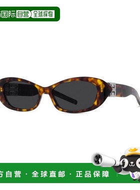 GIVENCHY 女士眼镜 GV40094I55A AW2025 灰色 徽标太阳镜纪梵希