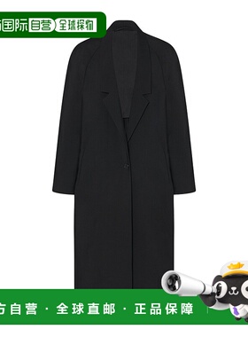 THE ROW 女士外套 7571W2833BLK SS2024 黑色 单排扣大衣