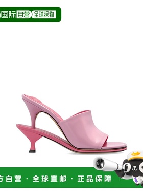 JACQUEMUS 女士凉鞋 243FO1604036410 SS2025 粉红色高跟鞋单鞋