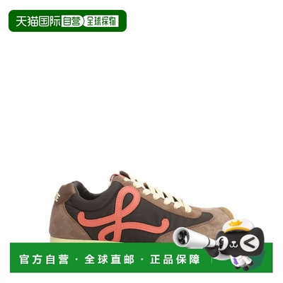 LOEWE 女士休闲鞋 LBR2282X367847 CO 棕色 Ballet Runner 2.0 sn