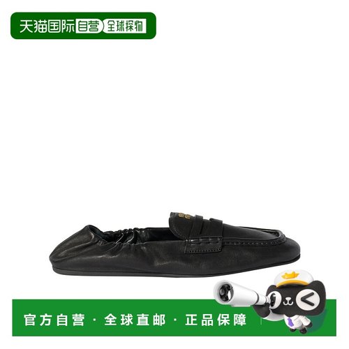 1h可退 miu miu 女士 乐福鞋缪缪单鞋一脚蹬