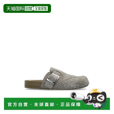 LOEWE 男士凉鞋 M816V29X120KHAKIGREEN SS2025 灰色