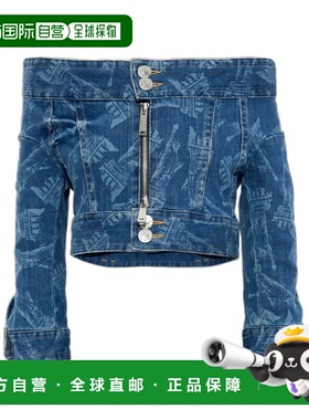 DSQUARED2 女士西服 CO 蓝色外套 S72AM1109D30025470