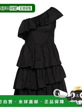 1h可退 潮奢 Liu Jo 女士 单肩连衣裙 black黑色 舒适时尚