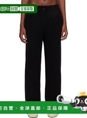 1h可退 潮奢 Guest in Residence 女士 黑色 Tailored 长裤 W1021