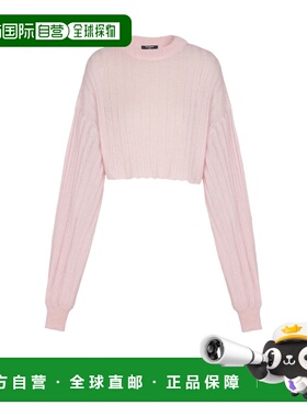 BALMAIN 女士针织衫 GF1KA135KJ584HR SS2026 粉红色