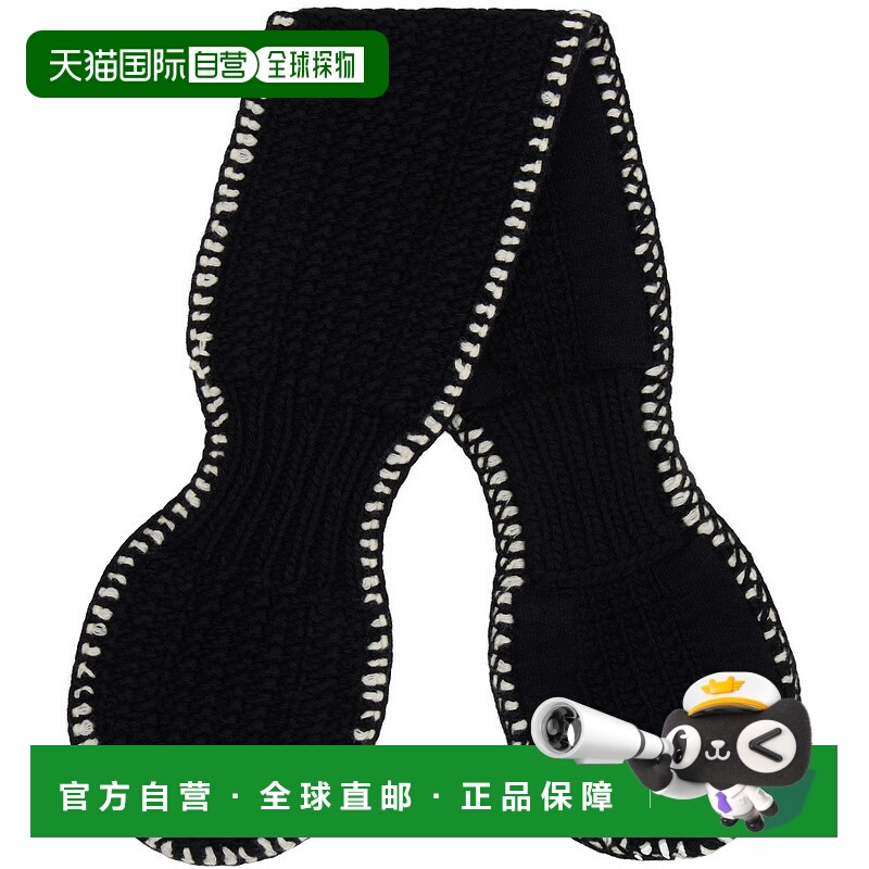 1h可退 潮奢 YMC 女士 黑色 Slot 围巾 QSXMA black黑色 舒适时尚
