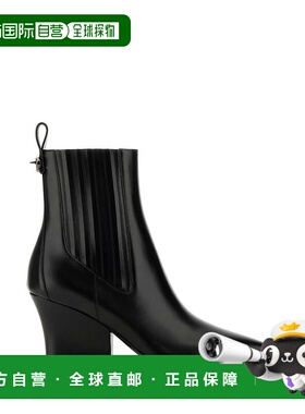 1h可退 潮奢 valentino 华伦天奴 女士 VLOGO LOCKETTE 短筒靴 5W