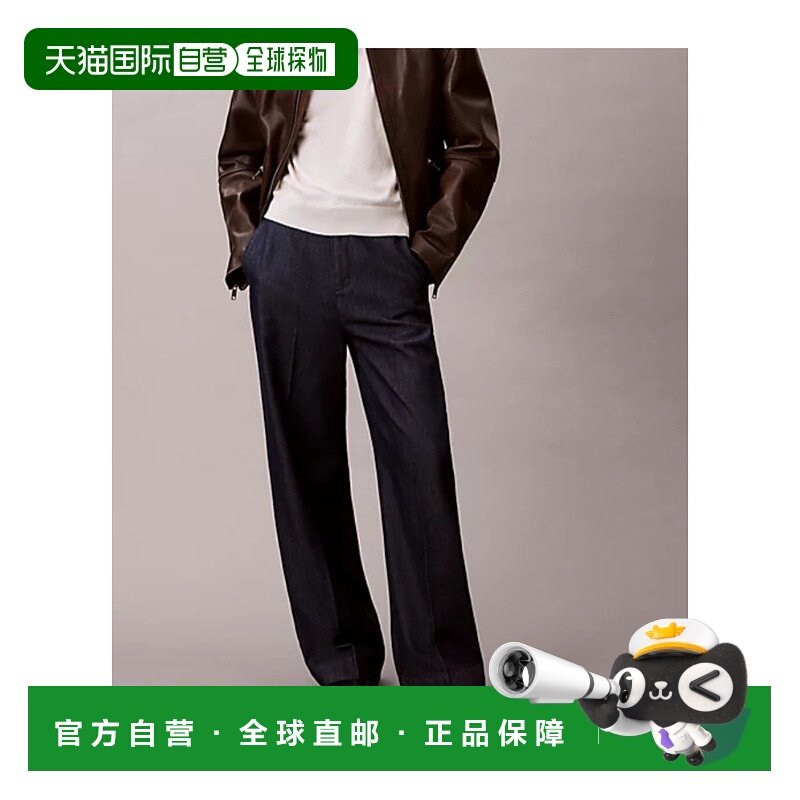 CALVIN KLEIN 女士休闲裤 LV047E725GQT2 SS2026 黑色