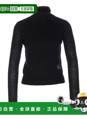 BURBERRY 女士针织衫 8113584 AW2025 黑色 Black Sweater
