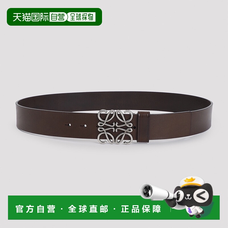 1h可退 LOEWE 男士腰带 E619238X498779 AW2025 棕色 Loewe Chunk