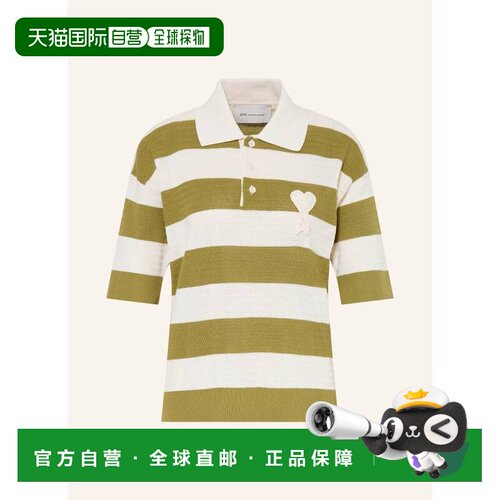 1h可退 Ami Paris 女士POLO衫 100305727412000 CO 花色 Knit pol