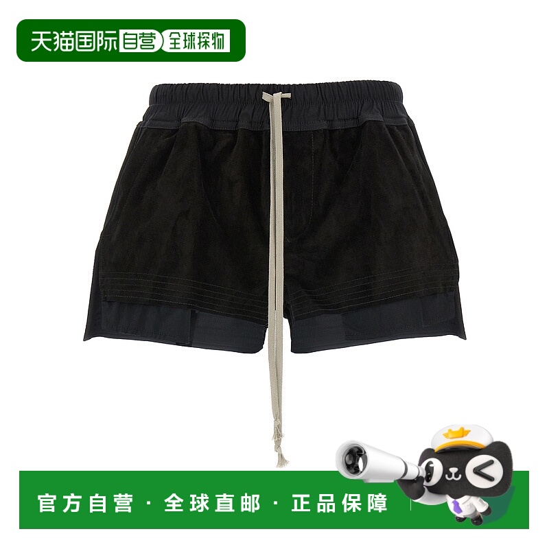 RICK OWENS 女士短裤 RP02E4316LCS09 AW2025 黑色