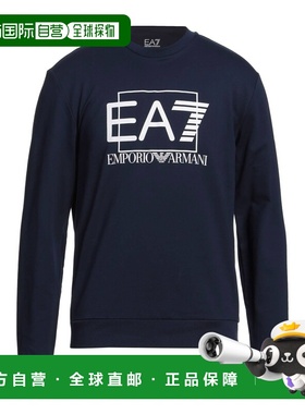 1h可退 潮奢 Ea7 男士 运动衫 blue蓝色 舒适时尚