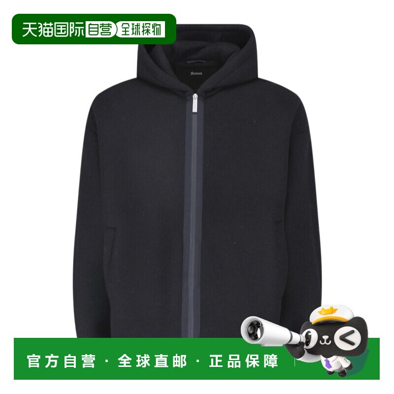 HERNO 男士夹克 GI00221UL12845S9300 AW2026 黑色长袖图片