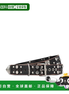 PRADA 男士腰带 2CS1222C7ZF0002P25 SS2025 黑色 Prada Belts