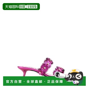 LOEWE 女士高跟鞋 L616465X70FUCHSIA SS2025 粉红色
