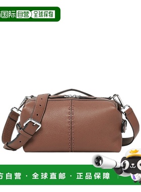 FENDI 男士斜挎包 7VA639ARLZF1SCH SS2025 棕色 Siesta小号单肩