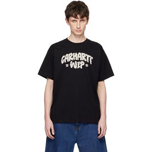 男士 I036200 香港直邮潮奢 WIP Script T恤 Cloud CARHARTT 黑色
