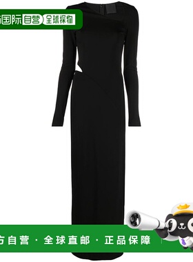 GIVENCHY 女士半身裙 SS2023 BW21HG30XF001黑色包臀裙 长裙