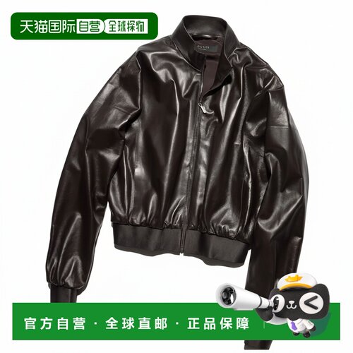 GUCCI 女士夹克 871997XNBCU2040 AW2026 黑色 Bomber Jacket