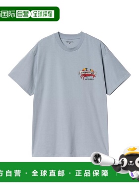 CARHARTT WIP 男士T恤 I0347780F4XX SS2025 蓝色