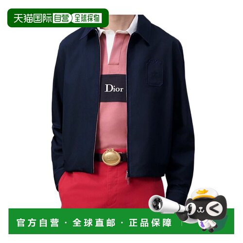 CHRISTIAN DIOR 男士夹克 693C534A3131C585 CO 蓝色支付后1h可退