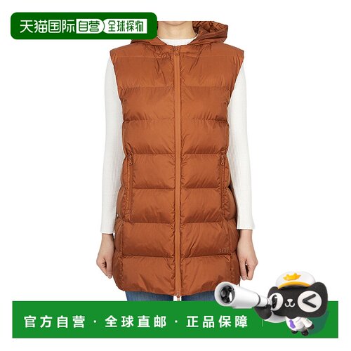 MAX MARA 女士外套 6296015806005 AW2025 棕色 连帽马甲