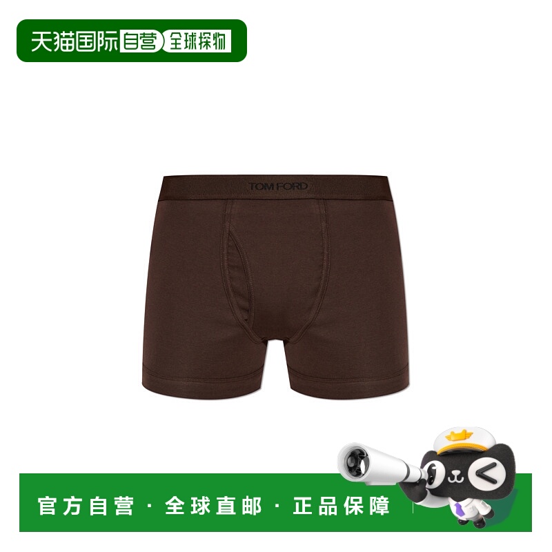 1h可退 TOM FORD 女士短裤 T4LC320400234 AW2025 深棕色 Boxers