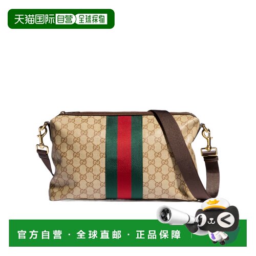 GUCCI 男士斜挎包 A002KXFAF999646 CO 花色 中号 GG 斜挎包古驰