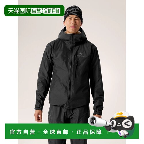 Arc'teryx 男士户外冲锋衣 X000010287BLACK CO 黑色 Alpha SL Ja