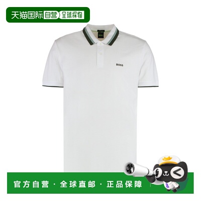 BOSS 男士POLO衫 50538101100 AW2025 白色 Elegant and versatil