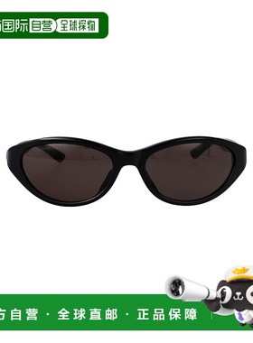 BALENCIAGA 女士太阳镜 BB0404SK001 SS2025 黑色 Sunglasses
